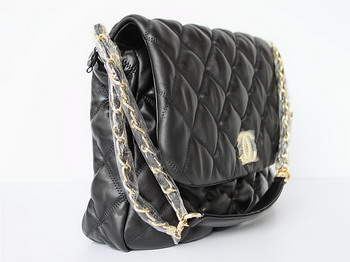 7A Discount Chanel Cambon Quilted Lambskin Hobo Bag 46956 Black